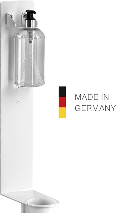 Produktbild K&M 80396 Halter Desinfektionsmittel 25 mm weiss