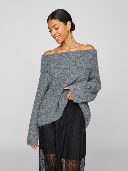 Image du produit Vila Pull en maille sans épaules (XS)