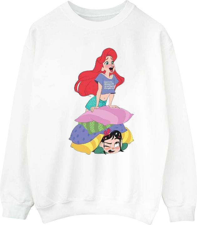 Produktbild Disney Wreck It Ralph Ariel And Vanellope Sweatshirt Jungen (128)