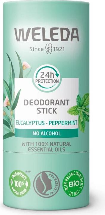 Weleda Deodorant Stick Eukalyptus Pfefferminz - 50 g (Stick, 50 g)