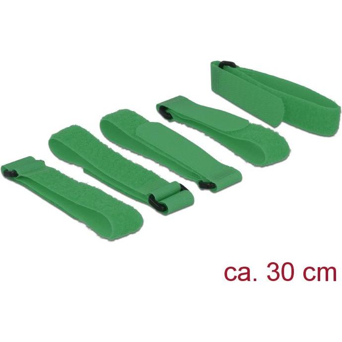 Delock, Kabelbinder, Kabelbinder (Kunststoffkabelbinder, 300 mm, 5 Stk.)