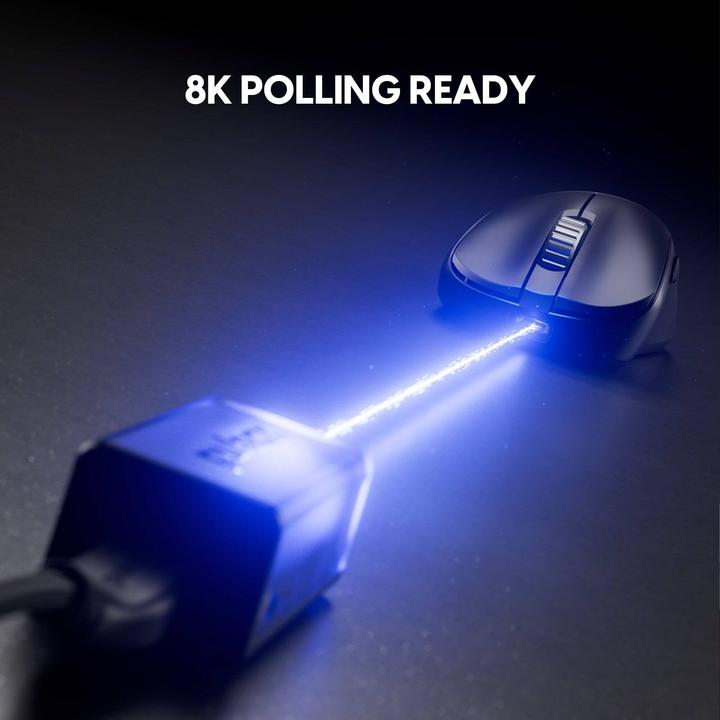 Actual product image Pulsar Xlite V4 eS Mini Wireless - Gaming Mus - Optisk - 5 scarce - Sort (Cable, Wireless)