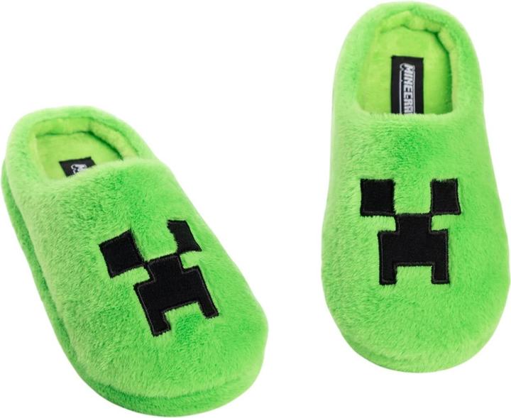 Actual product image Minecraft Boys Creeper Printed Slippers (31)