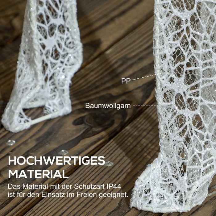 Produktbild Swisshandel24 LED Rentier und Schlitten Weihnachtsdeko mit 170 Lichtern für Indoor, Outdoor