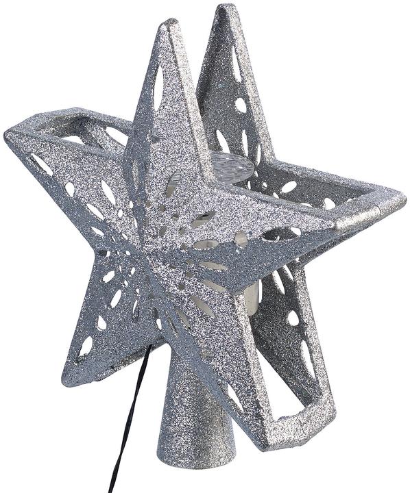 Image du produit Infactory Pointe de l'étoile de Noël à LED avec projecteur
