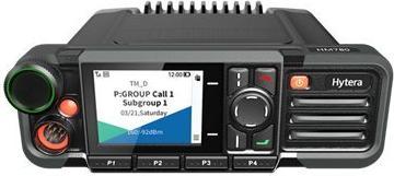 Hytera HM785L V1 VHF Niedrige Leistung 1-25W IP54 mit Lautsprechermikrofon/Halterungssatz/Netzkabel