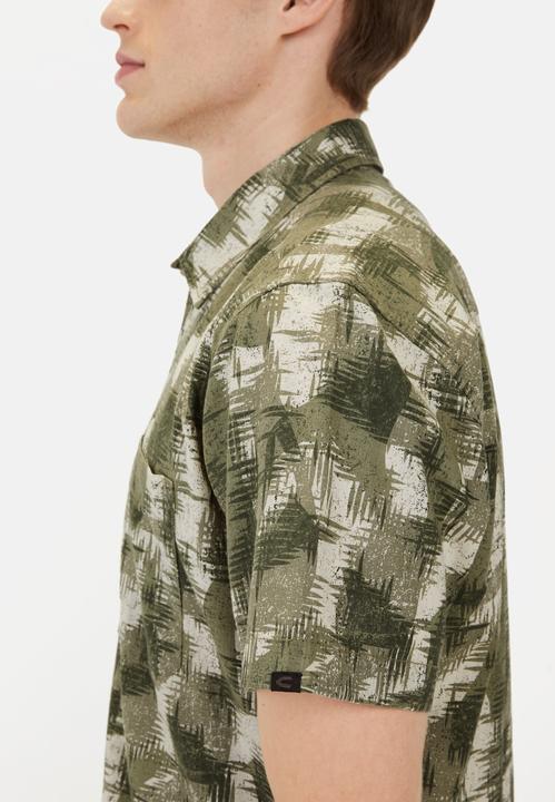 Produktbild Camel Active Kurzarmhemd mit Strukturmuster (4XL)