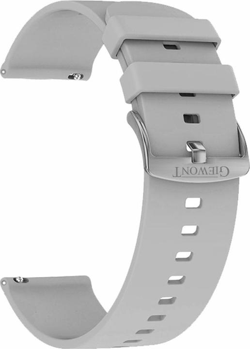 Actual product image Giewont Supernova GW330 GWP330-2 Smartwatch-Armband – Flow Grey (Silicone)
