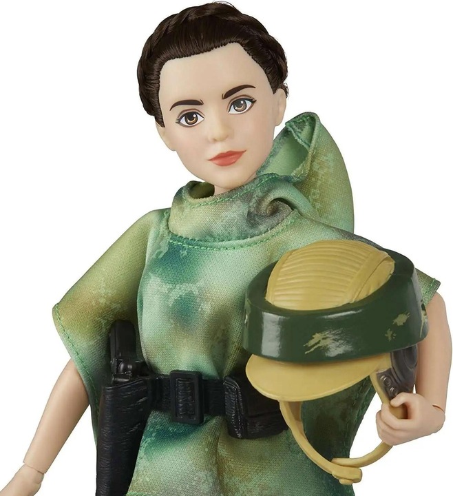 Actual product image Hasbro Star Wars Forces of Destiny Adventure Princess Leia & Wicket Figure 2-Pack (Endor Adventure)