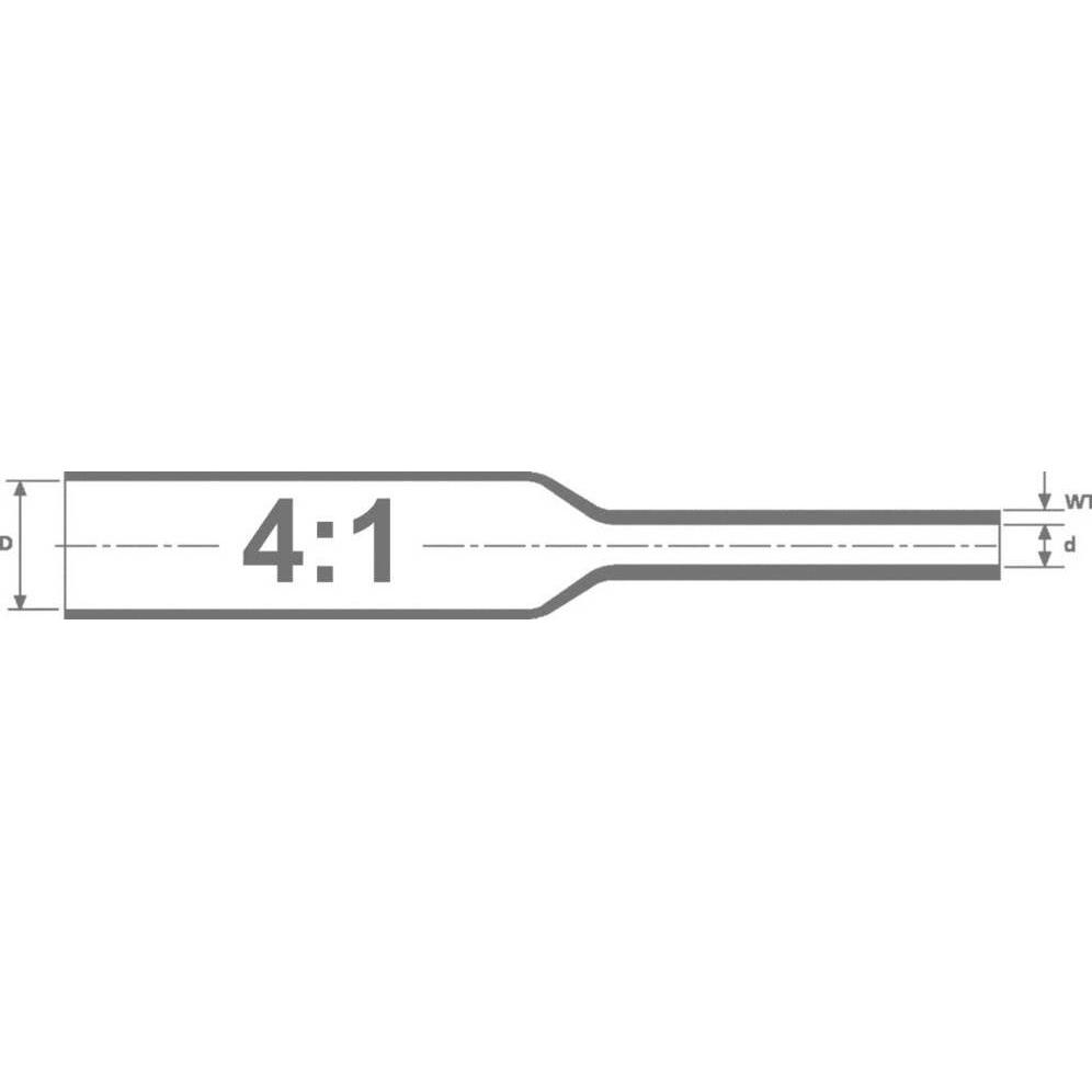 Thumbnail - HellermannTyton, Schrumpfschlauch, Schrumpfschlauch mit Kleber Sc (1 x)