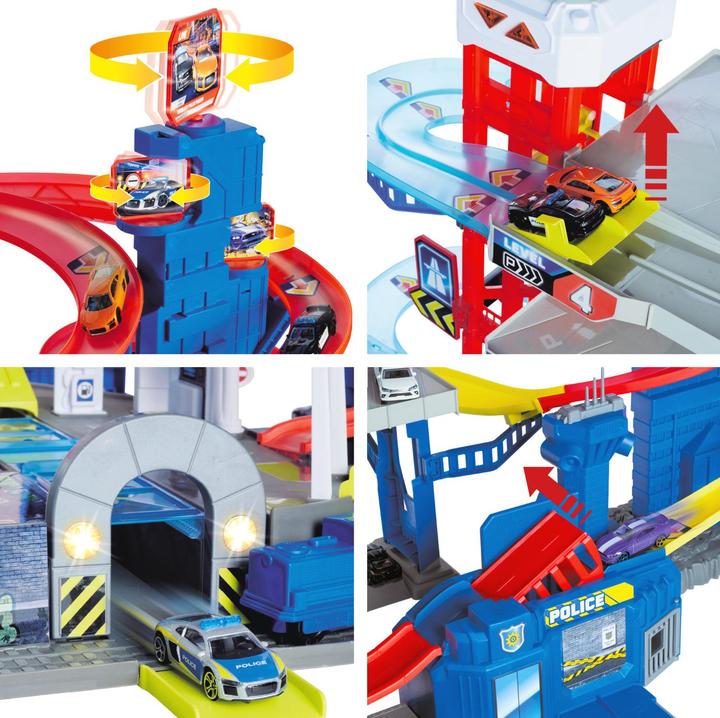 Image du produit Majorette Super Chase Center+5 vehicles