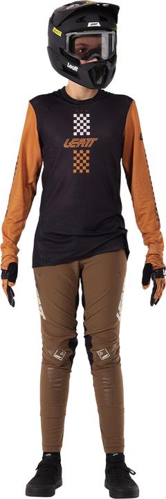 Actual product image Leatt MTB Gravity 4.0 Jersey Jr rust M (M)