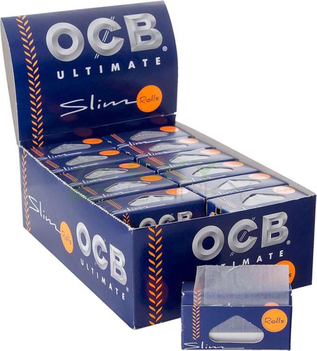 Actual product image OCB Ultimate Slim Rolls Box