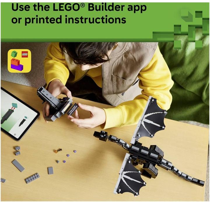 Actual product image LEGO Minecraft-Drache des Kreditgebers (LEGO Minecraft)