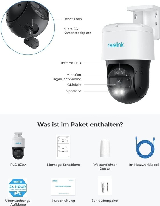 Image du produit Reolink P830 (3840 x 2160 pixels)