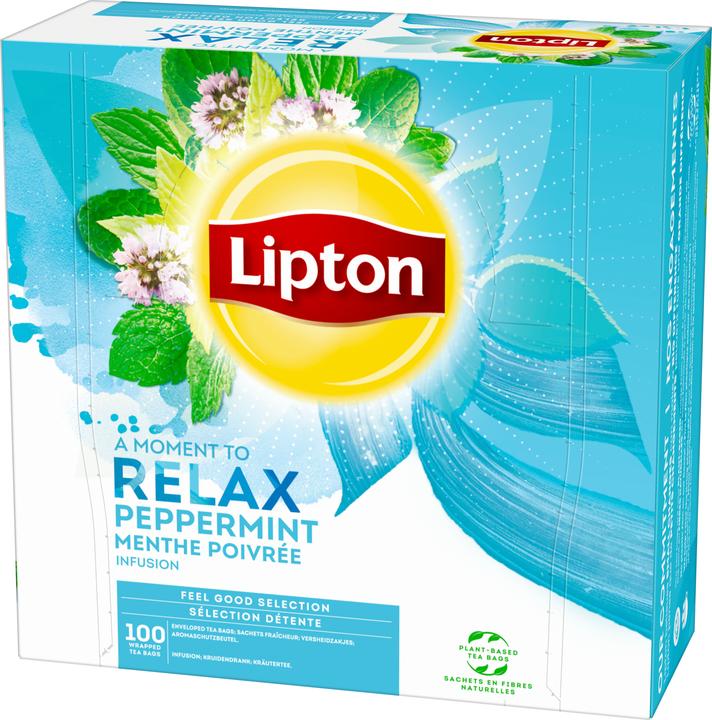 Image du produit Lipton Sachets de thé à la menthe 100 pièces (300 g)