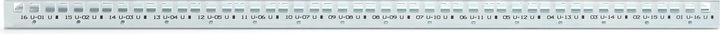 Produktbild Digitus 482,6 mm (19")-Profilschienen, 16HE (16 HE, 19 Zoll Rack)