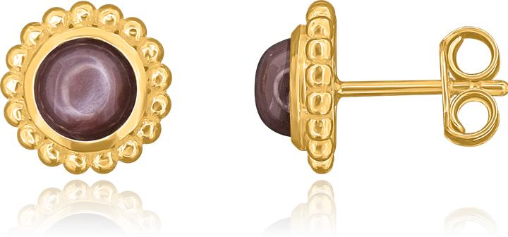 Or jaune, Marron