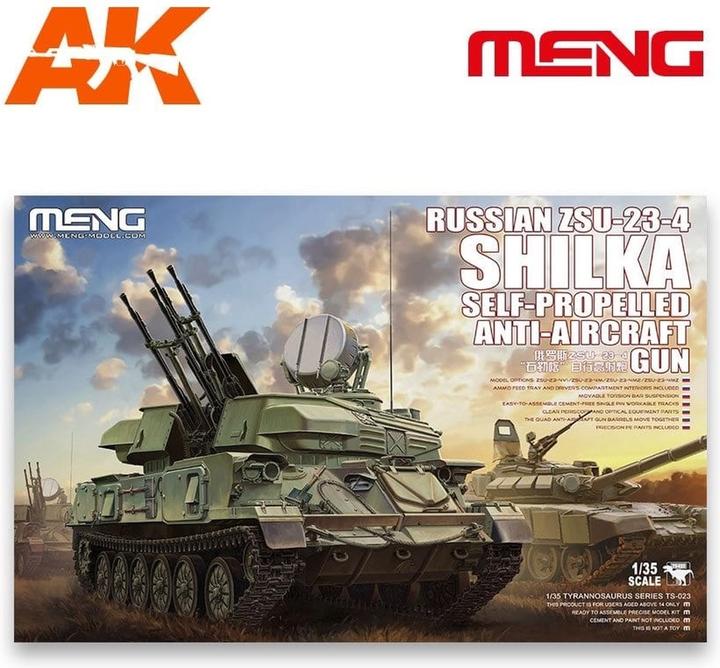 Produktbild Meng-Model Russian ZSU-23-4 Shilka Self-Propelled Anti-Aircraft Gun