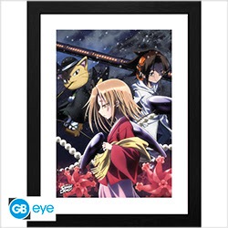 Actual product image GB Eye Shaman King Framed Print:Osore Mount (30x40)