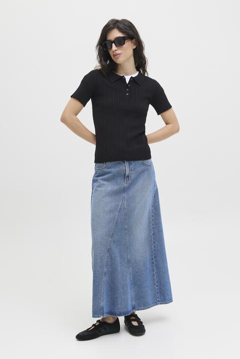 Actual product image JJXX Jxhadley Tight Ss Polo Knit Noos (M)