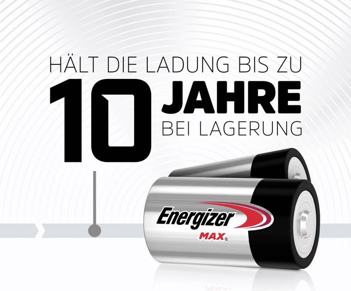 Produktbild Energizer Max Alkaline (2 Stk., D)