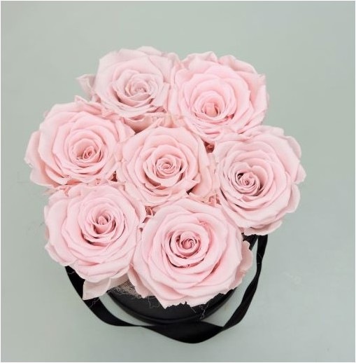 Image du produit Myflower Rosenbox deluxe rose (Roses stabilisées) (Fleurs à l'infini)