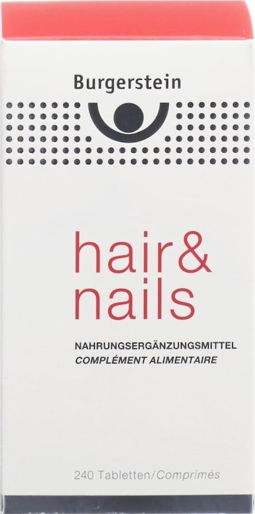 Image du produit Burgerstein Cheveux et ongles (240 pièce(s), Cachets, 600 g)