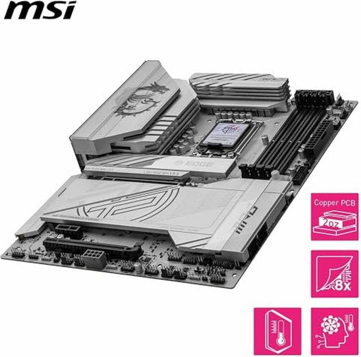 Produktbild MSI MPG Z890 EDGE TI WiFi (LGA 1851, Intel Z890, ATX)