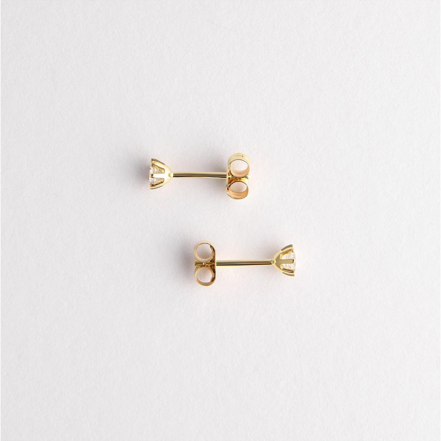 Thumbnail - Favs, Ohrringe, Ohrstecker, (375er Gelbgold)