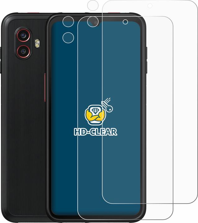 Actual product image BROTECT Screen Protector Clear (2 Piece, Samsung Galaxy XCover 6 Pro)