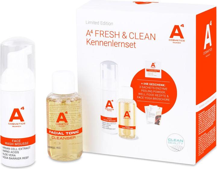 Immagine prodotto A4 Health and Beauty Set fresco e pulito (Set per la cura del viso)