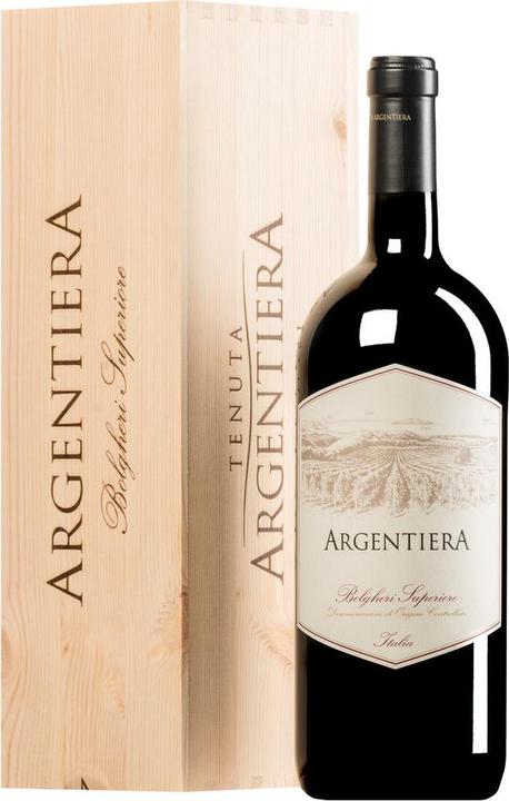 Produktbild Poggio Argentiera ARGENTIERA 1.5 L Magnum DOC Bolgheri Superiore Toscana in 1er Holzkiste (1 x 150 cl, 2023)