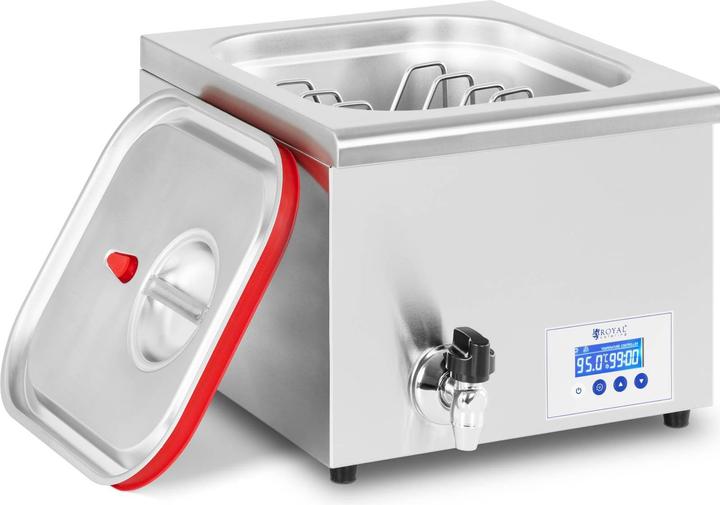 Produktbild Royal Catering Sous-vide-Garer 500W 16l 30 - 95°C Niedrigtemperaturgarer Niedertemperaturgarer