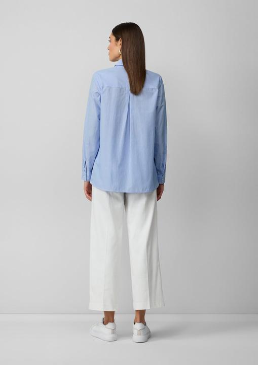 Produktbild S.Oliver Bluse Gestreifte Hemdbluse mit Strasssteinen (42)