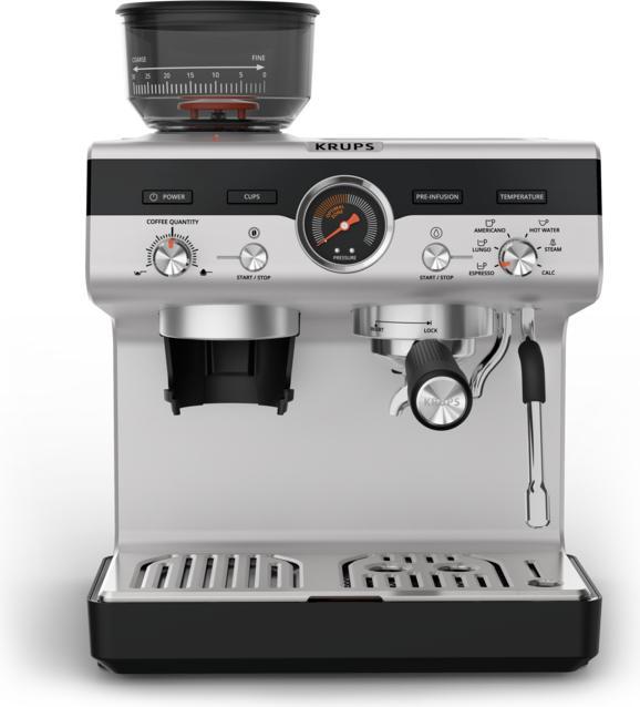 Krups Precision+ XP804T Siebträger-Espressomaschine