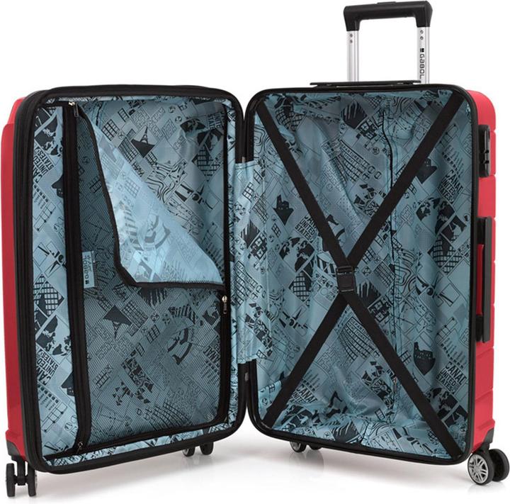 Actual product image Gabol Midori 4-wheel suitcase set 3 pcs. (215 l)