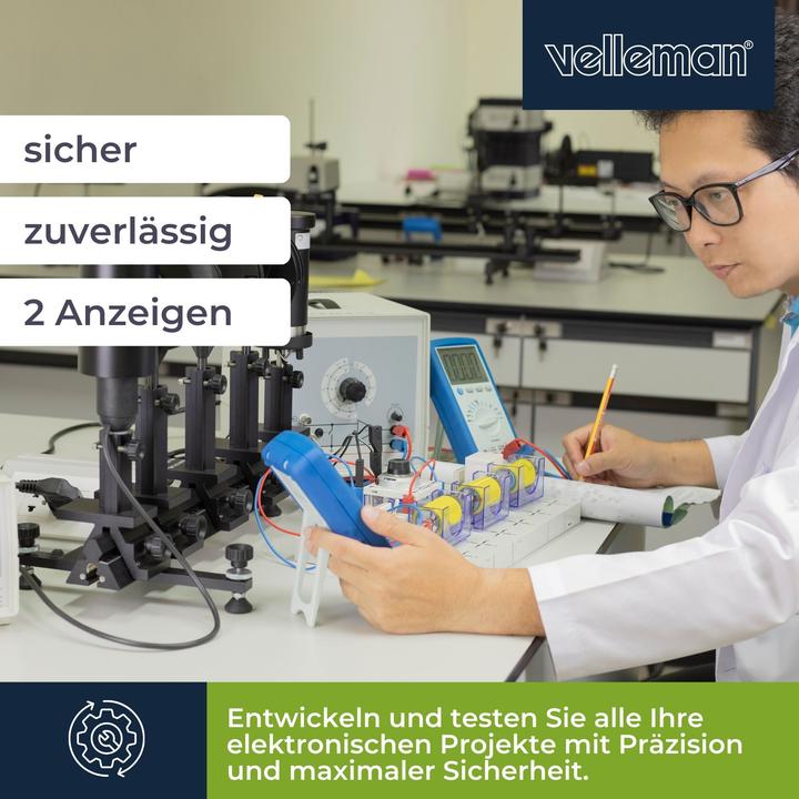 Actual product image Velleman DC Lab Power Supply