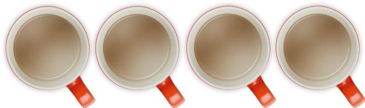 Produktbild Le Creuset Becher 3.5dl 4er Pack (350 ml, 4 x)