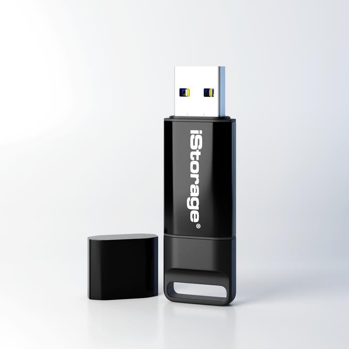 Image du produit iStorage datAshur BT - Clé USB à mémoire flash (biométrique) (128 Go, USB-A)