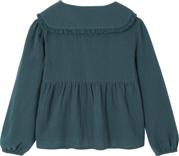 Actual product image Vertbaudet Langärmelige Mädchen Bluse aus Musselin (128)