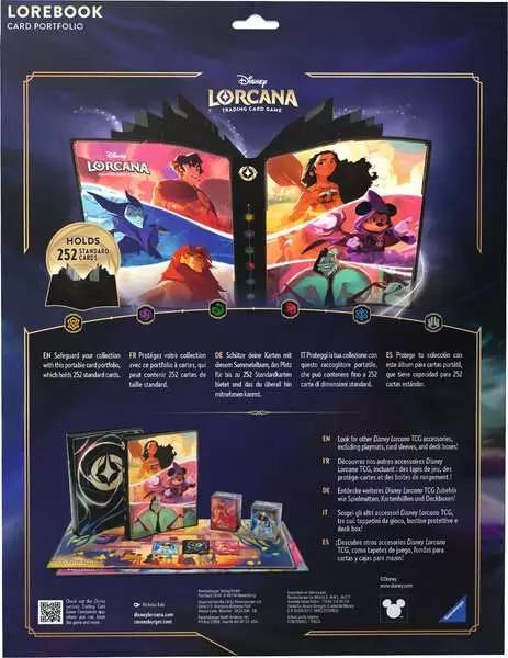 Produktbild Ravensburger Disney Lorcana Trading Card Game: Set 5-8 -Sammelmappe Motiv A