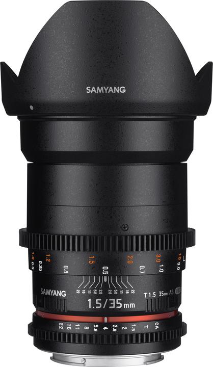 Produktbild Samyang 35mm T1.5 VDSLR II MFT (Micro Four Thirds, Vollformat, APS-C / DX)