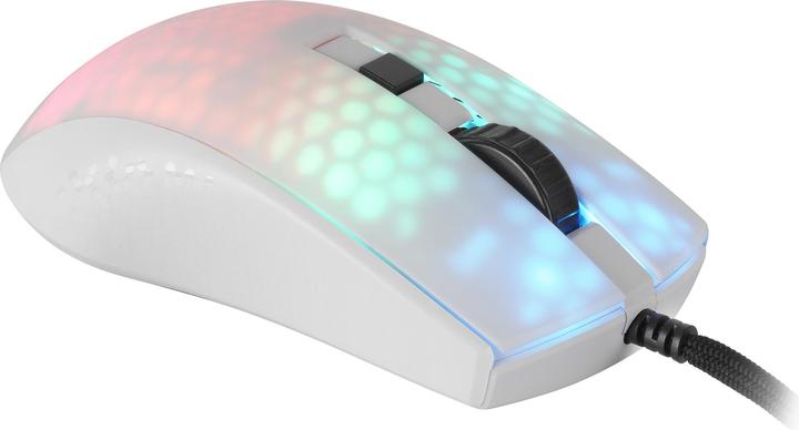 Actual product image Mars Gaming Souris Filaire Gamer Mmr RGB (Blanc) (Cable)