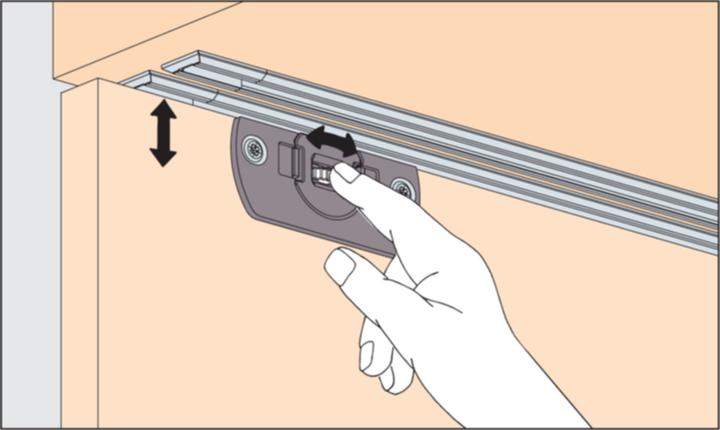 Actual product image HAWA Sliding door fittings