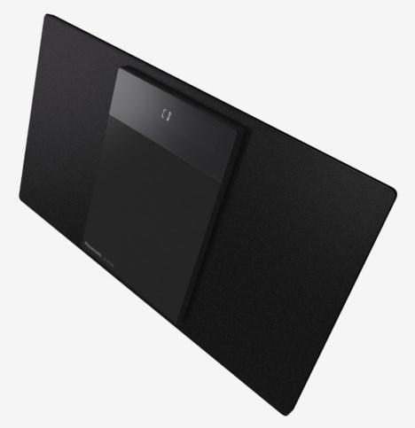 Actual product image Panasonic Chaine tout en un 40W, NoireChaine tout en un vertical, Ra (Bluetooth, CD player, 2x 20 W)