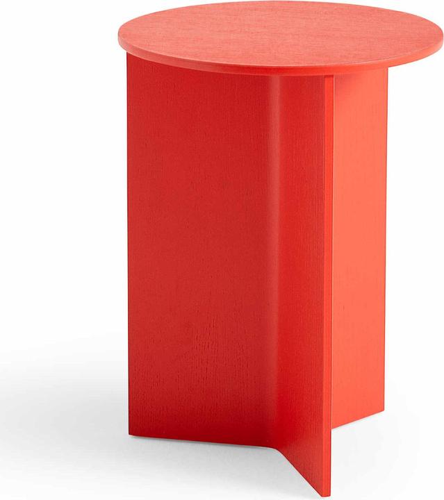 Actual product image HAY - Slit Table Wood - High Candy Red (35 x 47 cm)