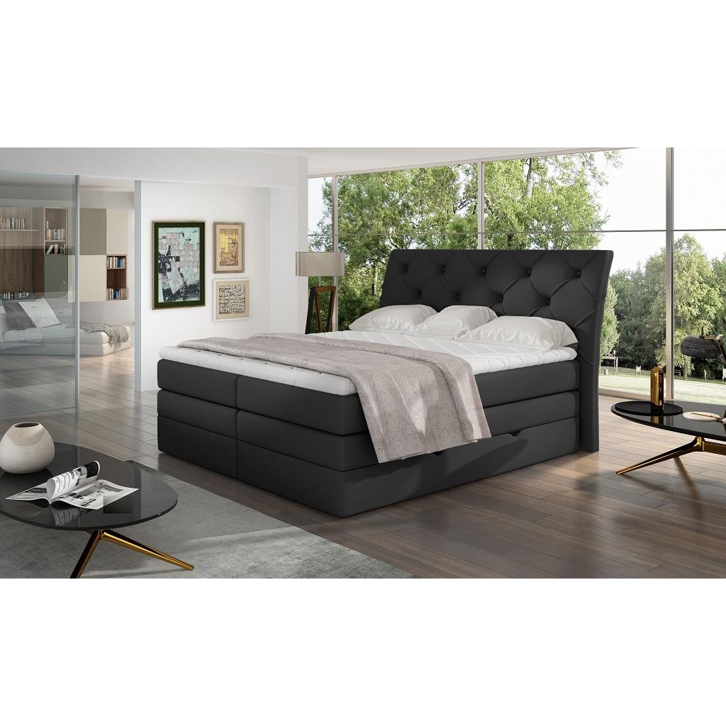 ELTAP, Boxspringbett, Mirabel mit Stauraum (180 x 200 cm)