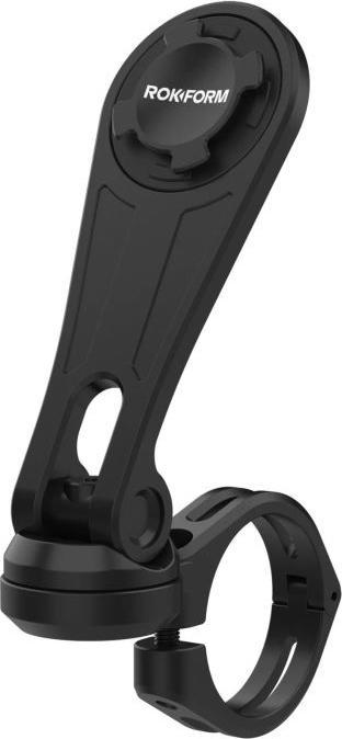 Rokform Motorcycle Handlebar Mount for 22.2â€“38.1 mm Diameter, Black