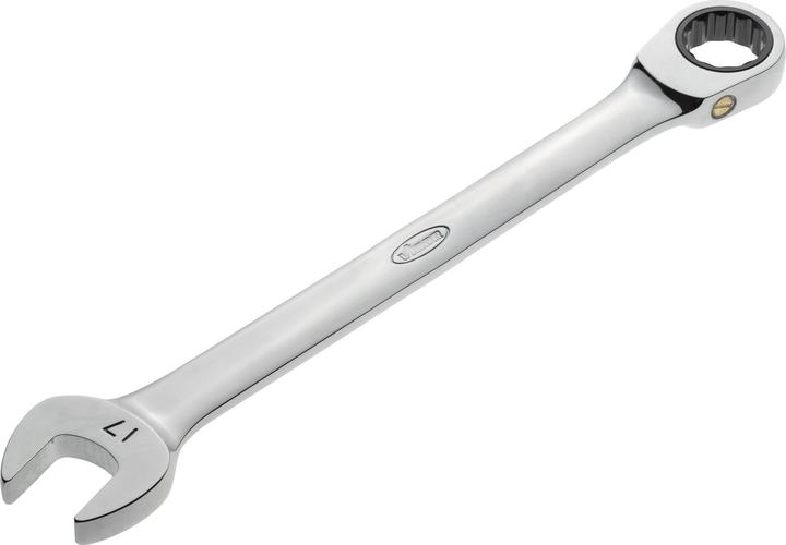 Produktbild Vigor Ratschen-Ring-Maulschlüssel ∙ lang ∙ V1028 ∙ Aussen Sechskant Profil, Aussen Doppel-Sechskant P… (17 mm)